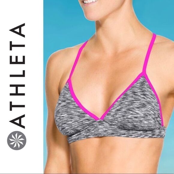 Athleta Space Dye Kata Bikini Top Medium EUC - Picture 1 of 9